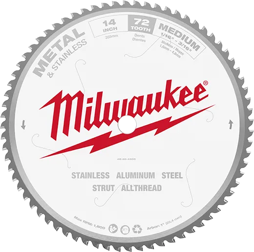 Milwaukee 48-40-4505 14" Metal Cutting Circular Saw Blade