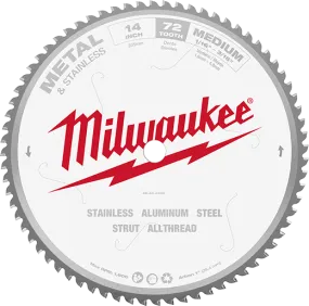 Milwaukee 48-40-4505 14" Metal Cutting Circular Saw Blade