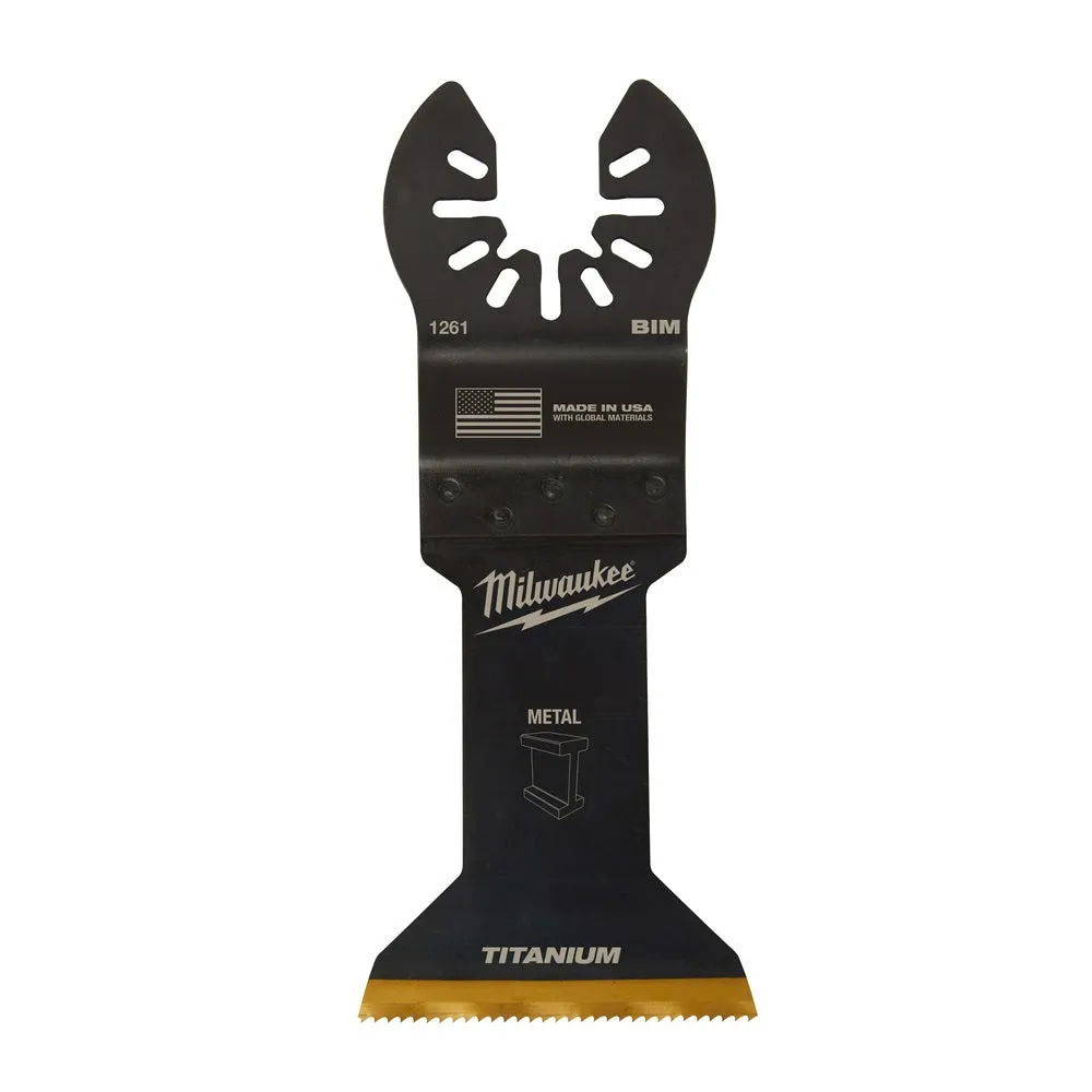 Milwaukee  49-25-1269 Milwaukee® OPEN-LOK™ 1-3/4" TITANIUM ENHANCED BI-METAL METAL BLADES 10PK