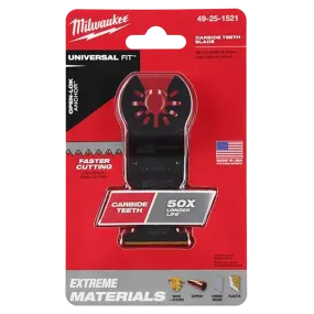 Milwaukee 49-25-1521 Universal Fit Open-Lok™ Extreme Materials Titanium Enhanced Carbide Teeth Blade