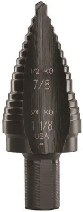 Milwaukee Bit 7/8 Inch  To 1-1/8 Inch  Step Drill