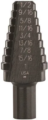 Milwaukee Bit 9/16 Inch  To 1 Inch  Step Drill