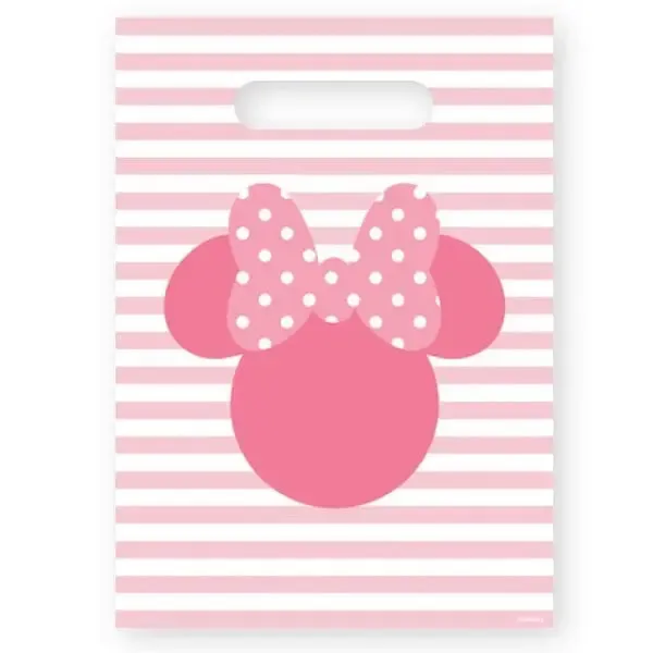 Minnie Mouse Loot Bags - 8 Pkt