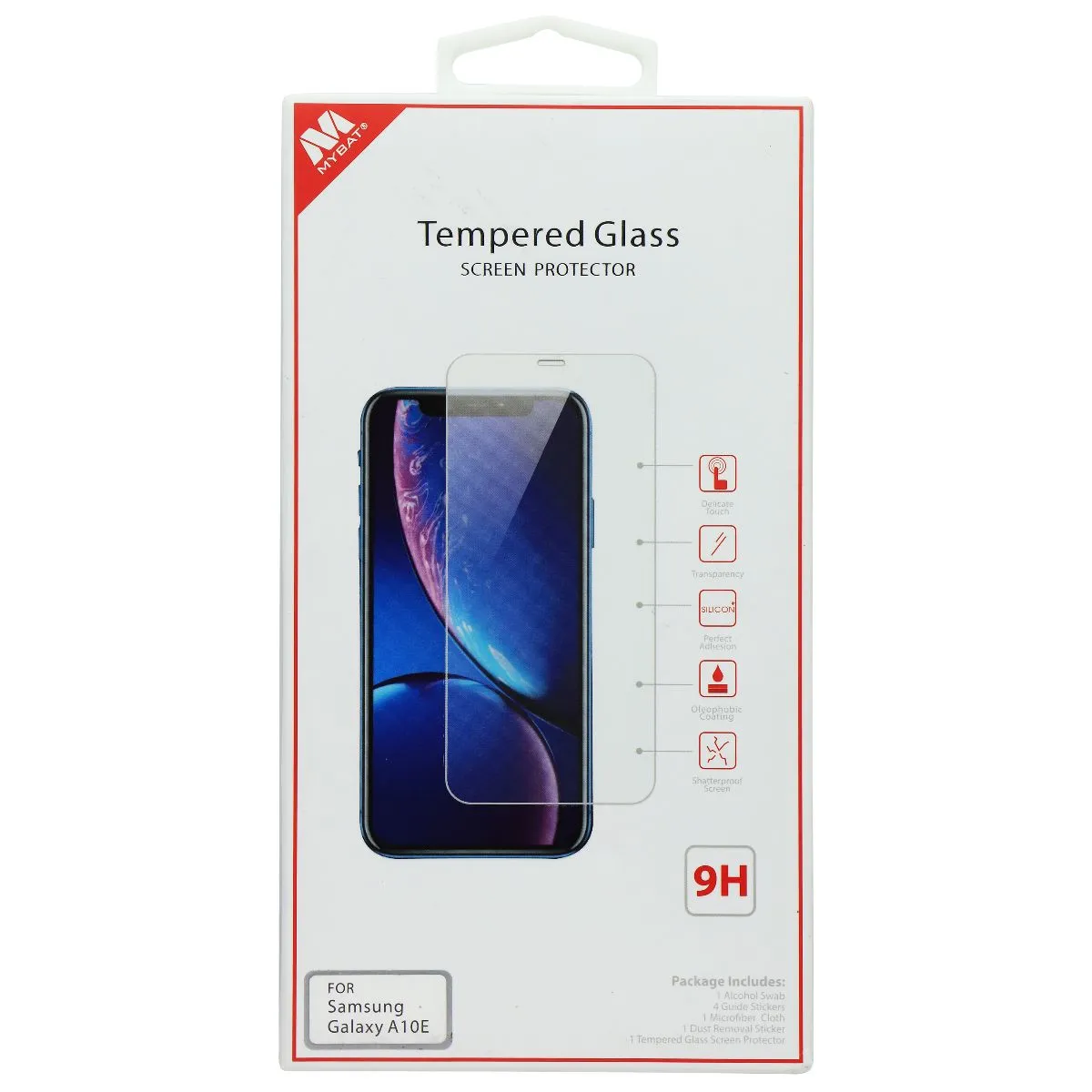 MyBat Tempered Glass Screen Protector for Samsung Galaxy A10E - Clear