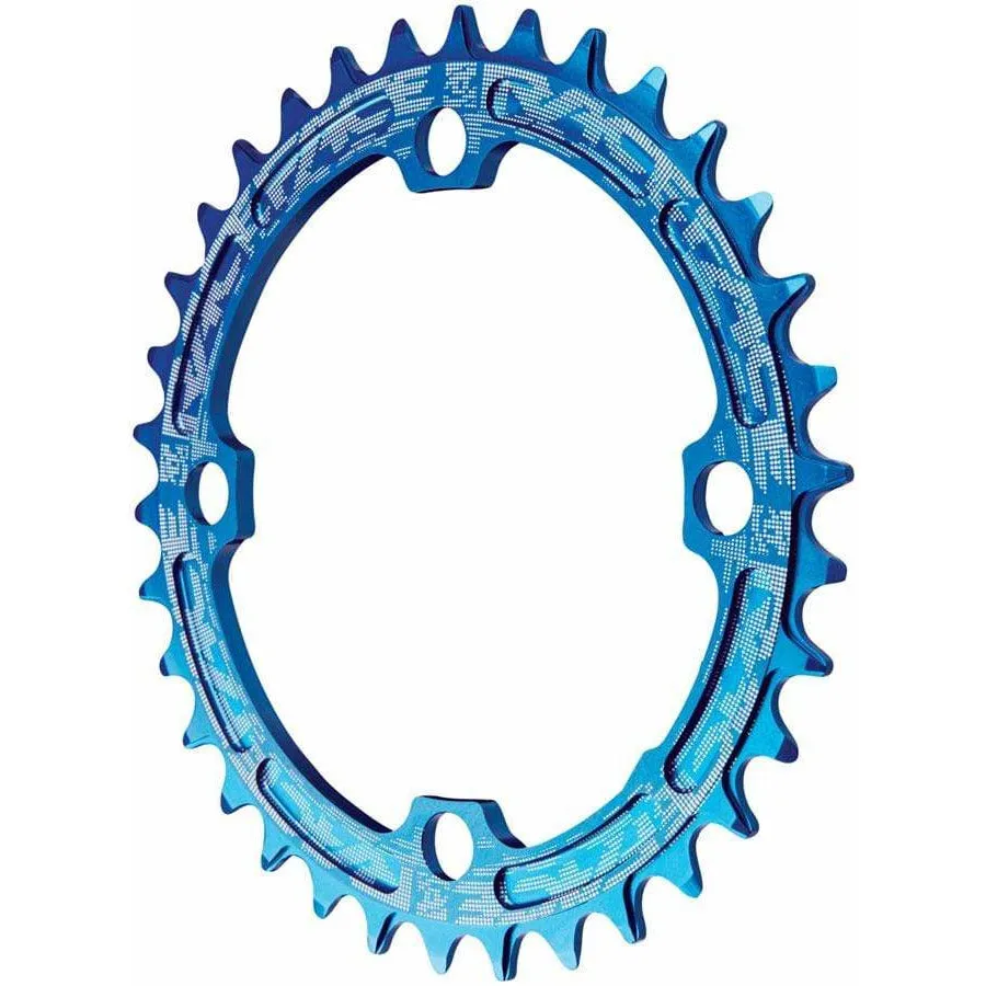 Narrow Wide Chainring: 104mm BCD