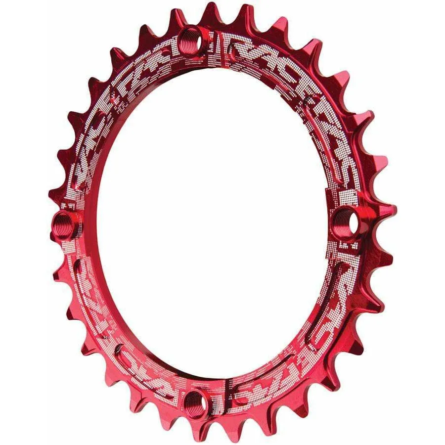 Narrow Wide Chainring: 104mm BCD