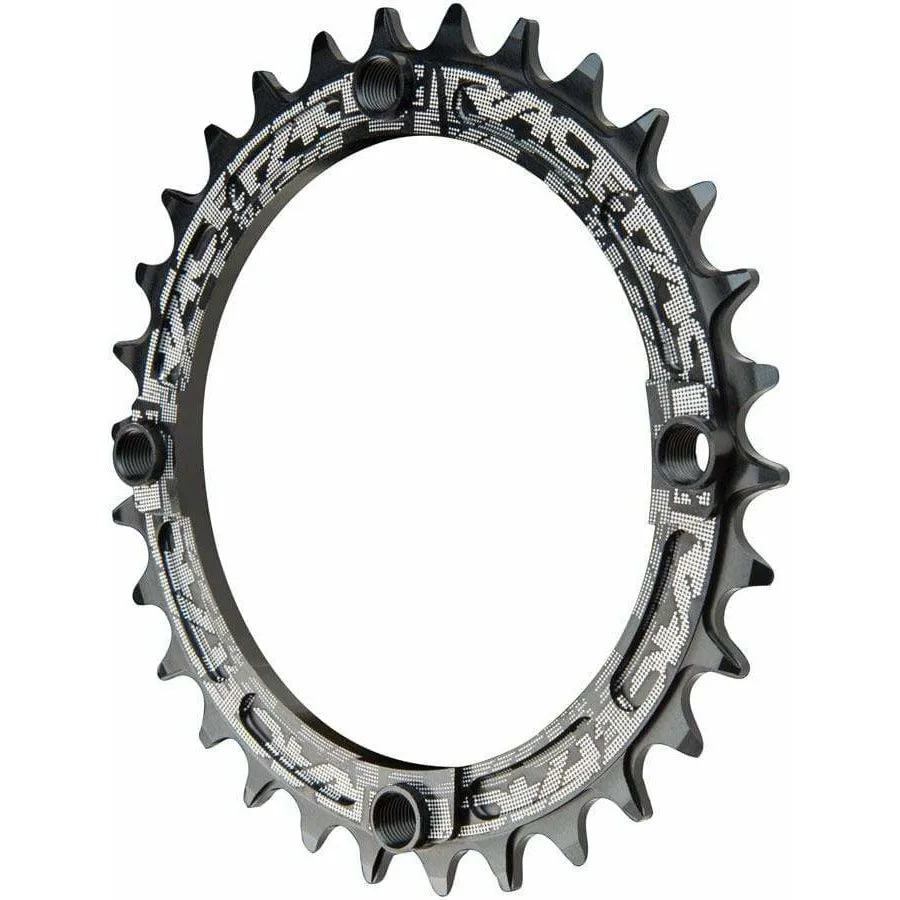 Narrow Wide Chainring: 104mm BCD