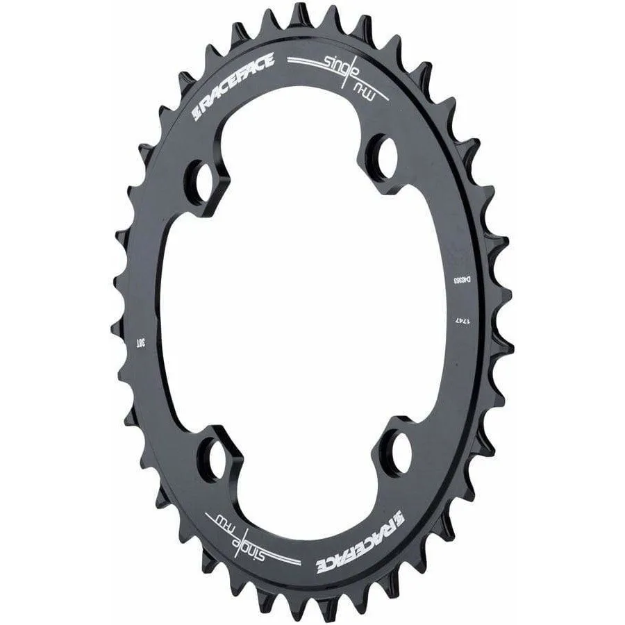 Narrow Wide Chainring: 104mm BCD