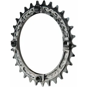 Narrow Wide Chainring: 104mm BCD