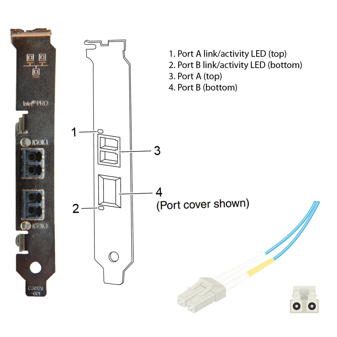 NetApp Adapter X1035B-R5 (ONTAP) PCI-X bus with plug LC (2p 1GBE NIC Op)