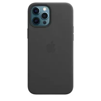 Official Apple iPhone 12 Pro Max Case - Leather Back Cover With MagSafe