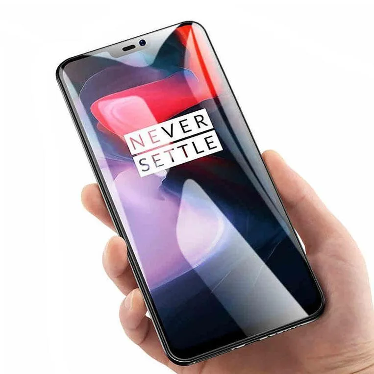 OnePlus 6 5D Tempered Glass Screen Protector [100% Original]