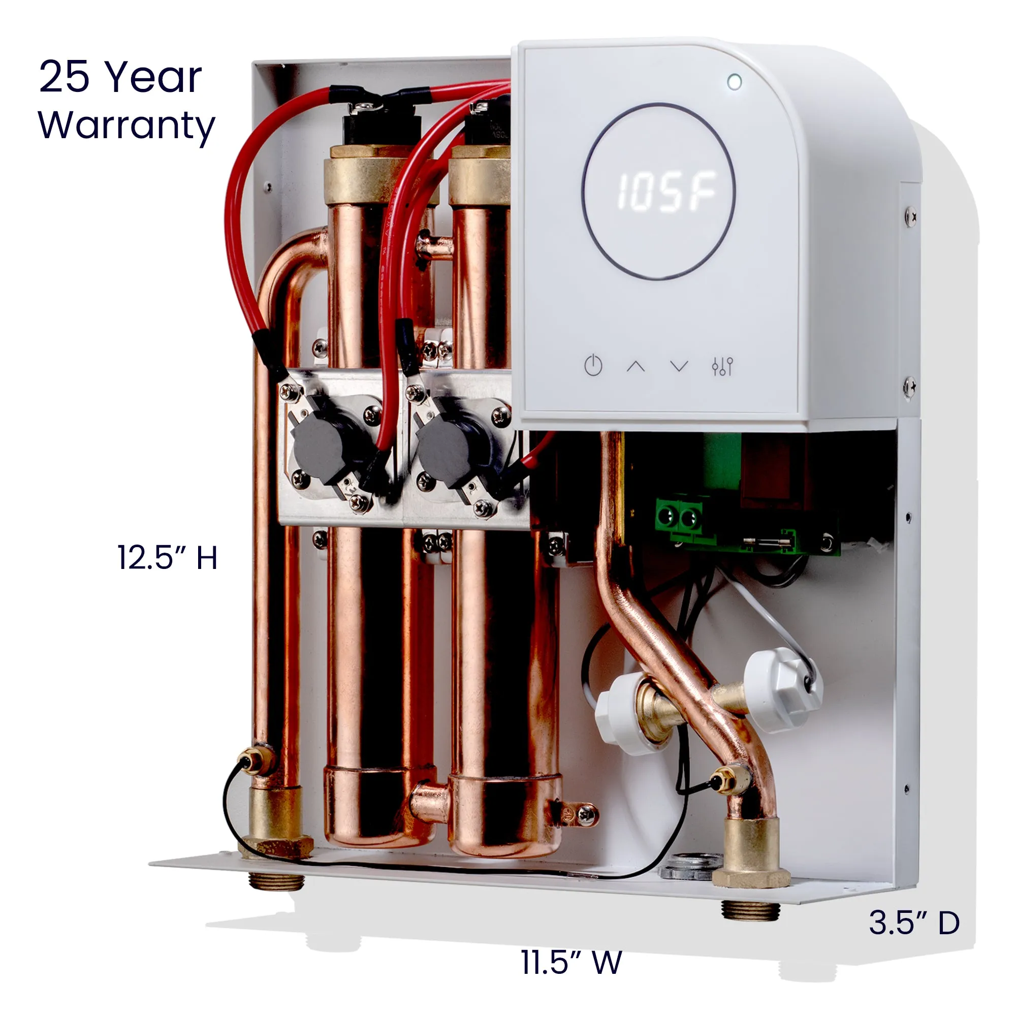 Opti12  | Optimal Smart Electric Tankless Water Heater | Wi-Fi Enabled | 220-Volt/240-Volt 12 Kw 2.5 GPM