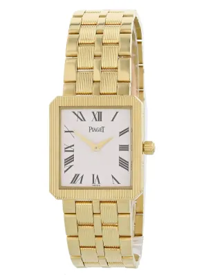 Piaget Protocol 50154 M601D 18k Yellow Gold Watch