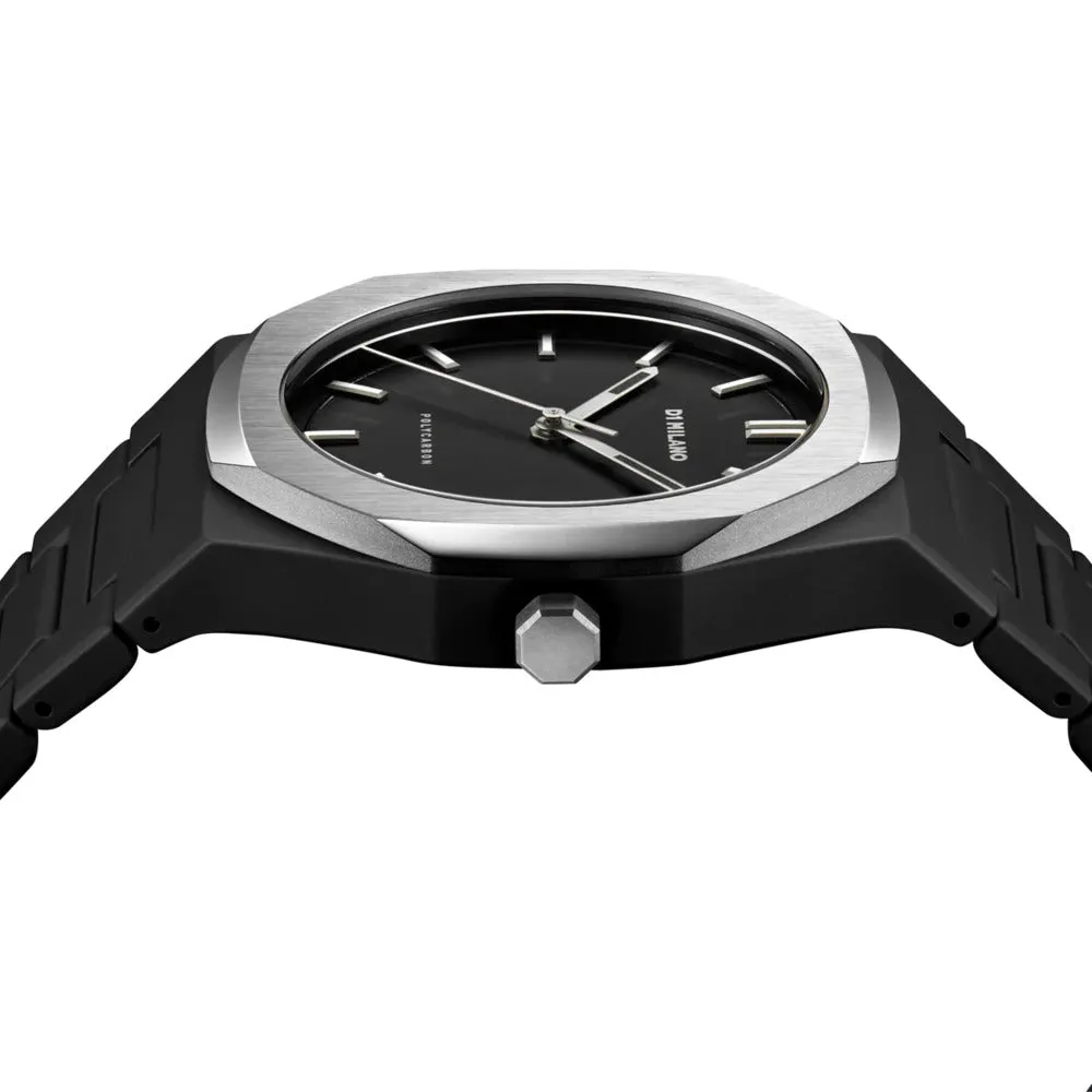 Polycarbon Unisex Quartz Analog Watch