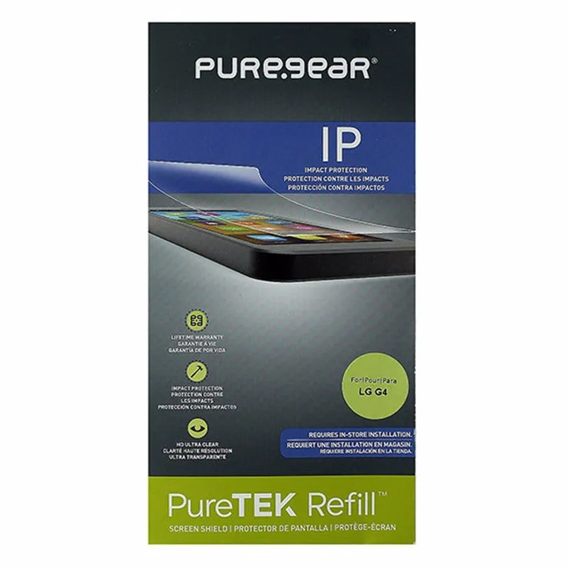 PureGear PureTEK Impact Protection Screen Protector Refill for LG G4