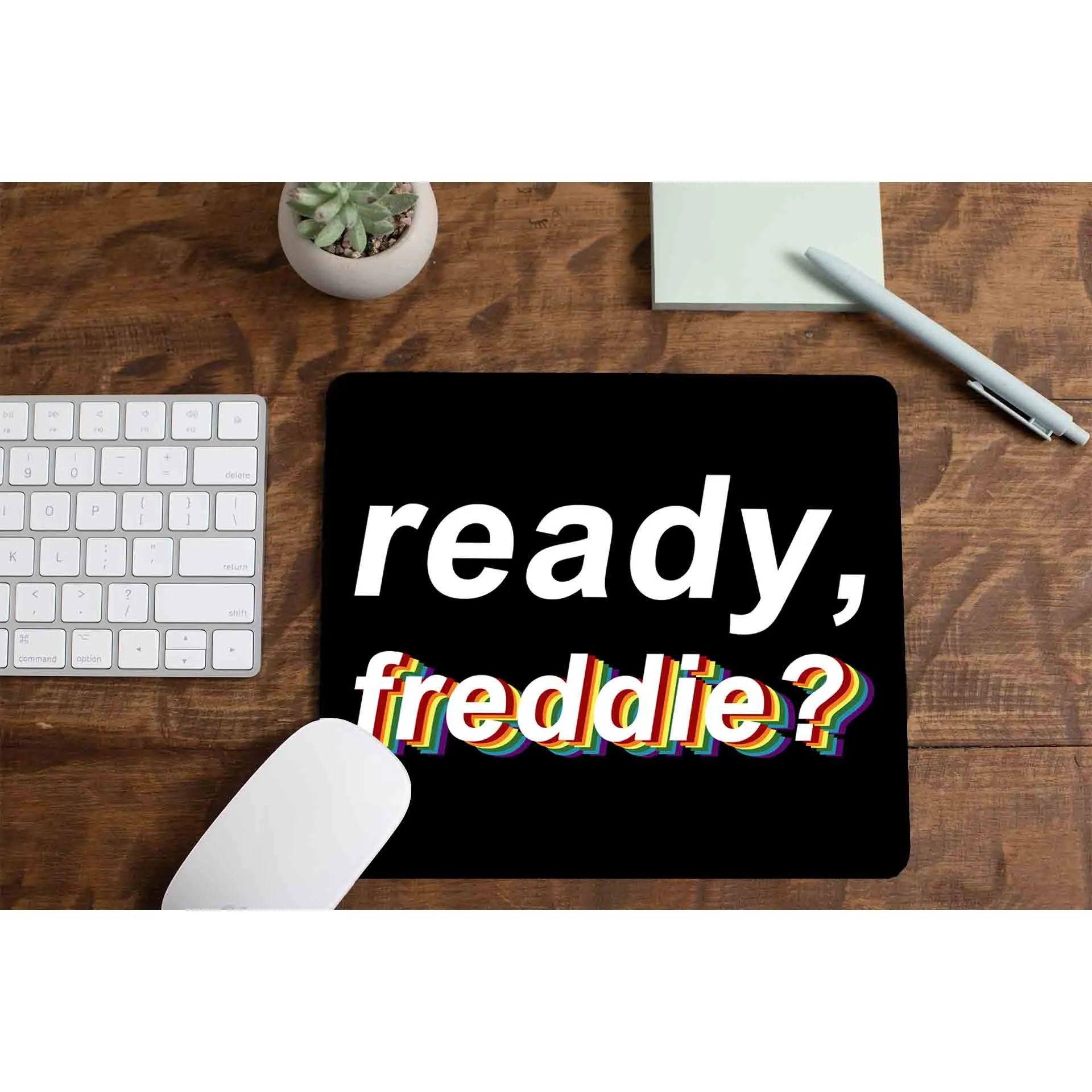 Queen Mousepad - Ready Freddie