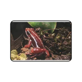 Red Frog Desk Mat