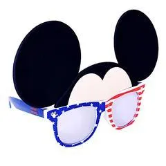 Red White and Blue Mickey Mouse Sun-Staches