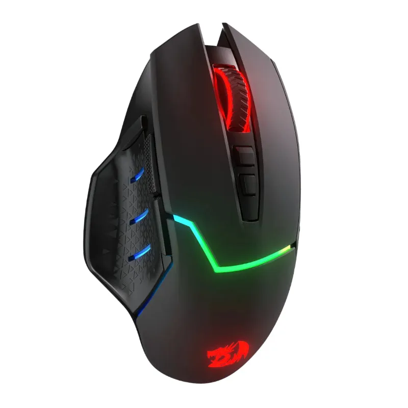 Redragon Mirage Pro 8000Dpi Rgb Wireless Gaming Mouse - Black