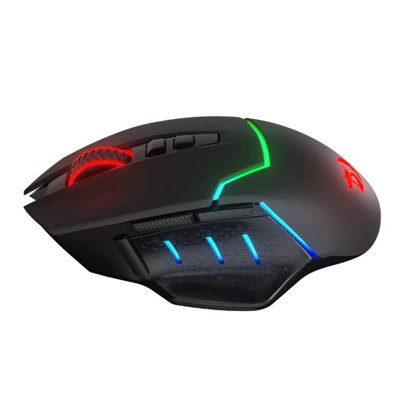 Redragon Mirage Pro 8000Dpi Rgb Wireless Gaming Mouse - Black