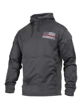 Rothco Thin Red Line Concealed Carry Hoodie Flag/Grey 2331 2332