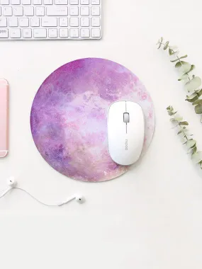 Round Galaxy Mouse Mat