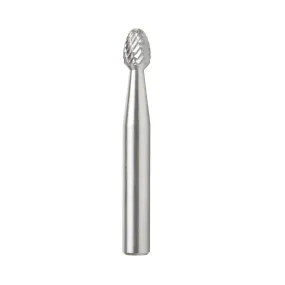 SE Burrs Oval Double Cut Burr Bit | 1⁄4 Dia x 3⁄8 x 1⁄4 Shank | BURS-172 | 738685172223