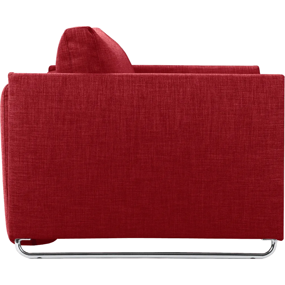 Tandom Red Sleeper Sofa