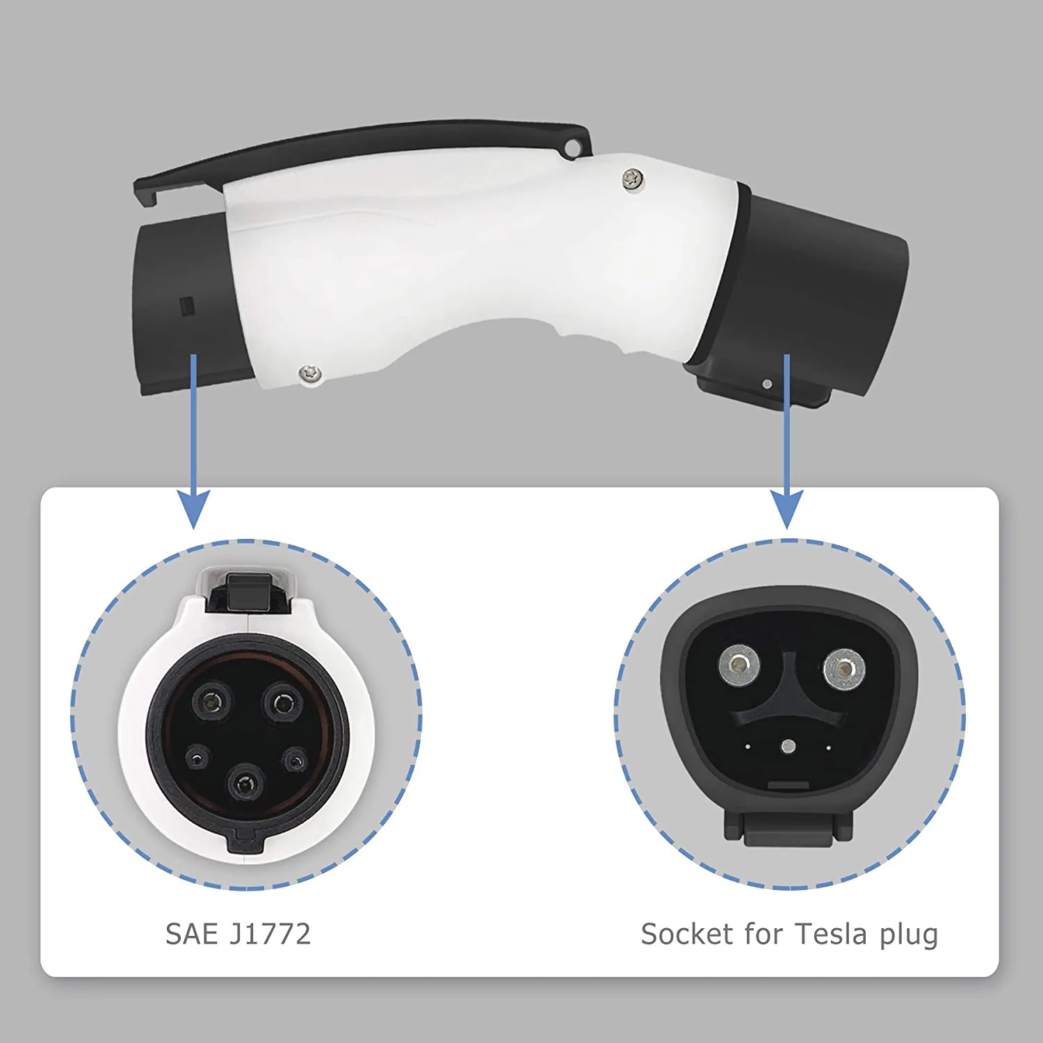 TESERY Tesla to J1772 EV Charging Adapter | 250V |40A