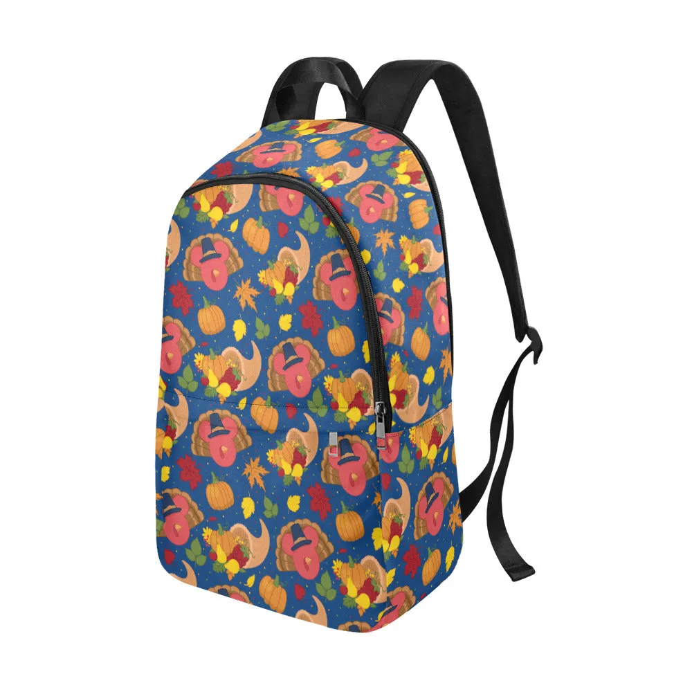 Thanksgiving Harvest Fabric Backpack