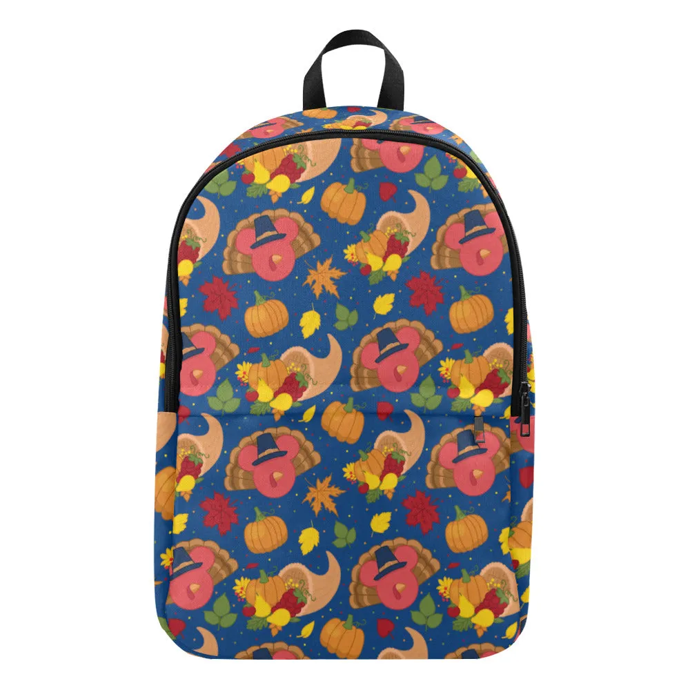 Thanksgiving Harvest Fabric Backpack