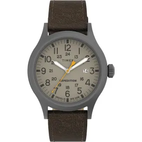 Timex Scout Men's Tan Watch TW4B23100