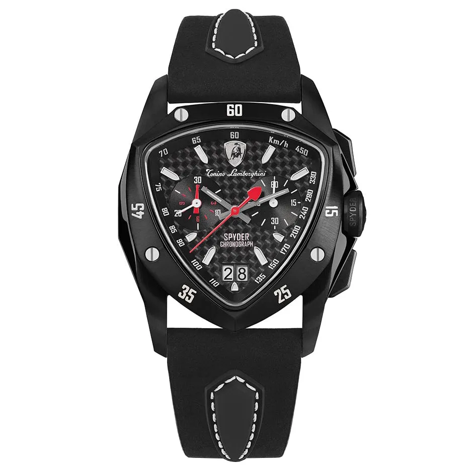 Tonino Lamborghini Men's Chronograph Watch New Spyder Black TLF-A13-5