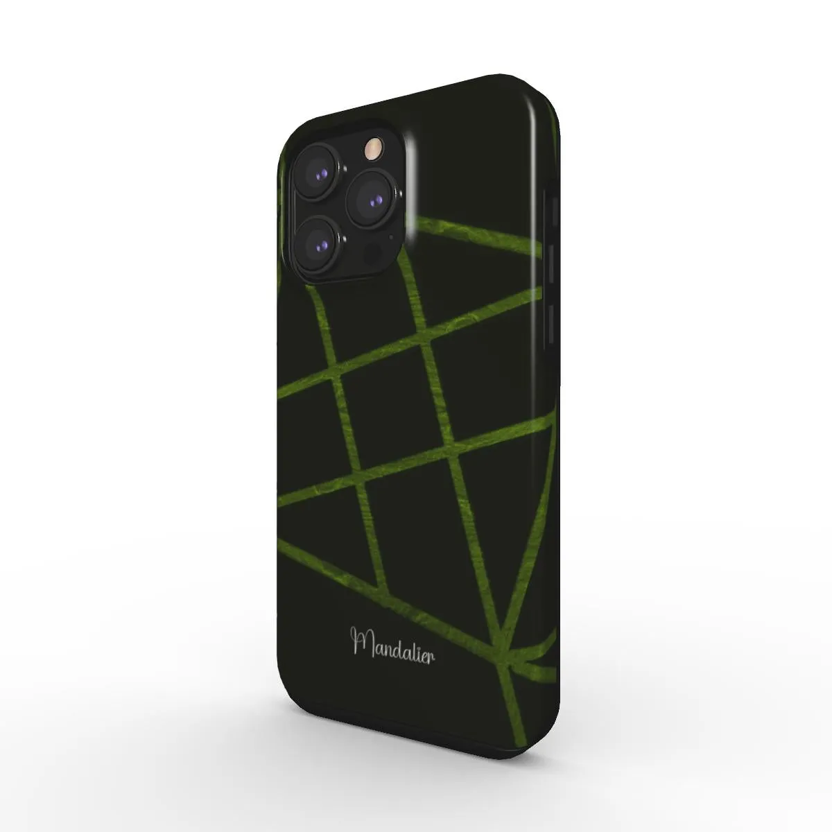 Tough Phone Case|Emeraldd Grid