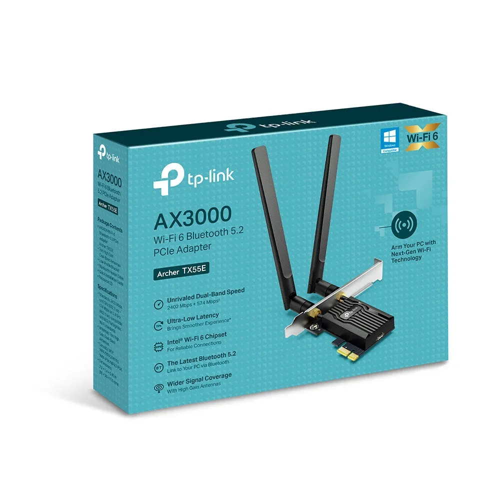 Tp-Link Network Adapter Archer Tx55e V2 - Pcie