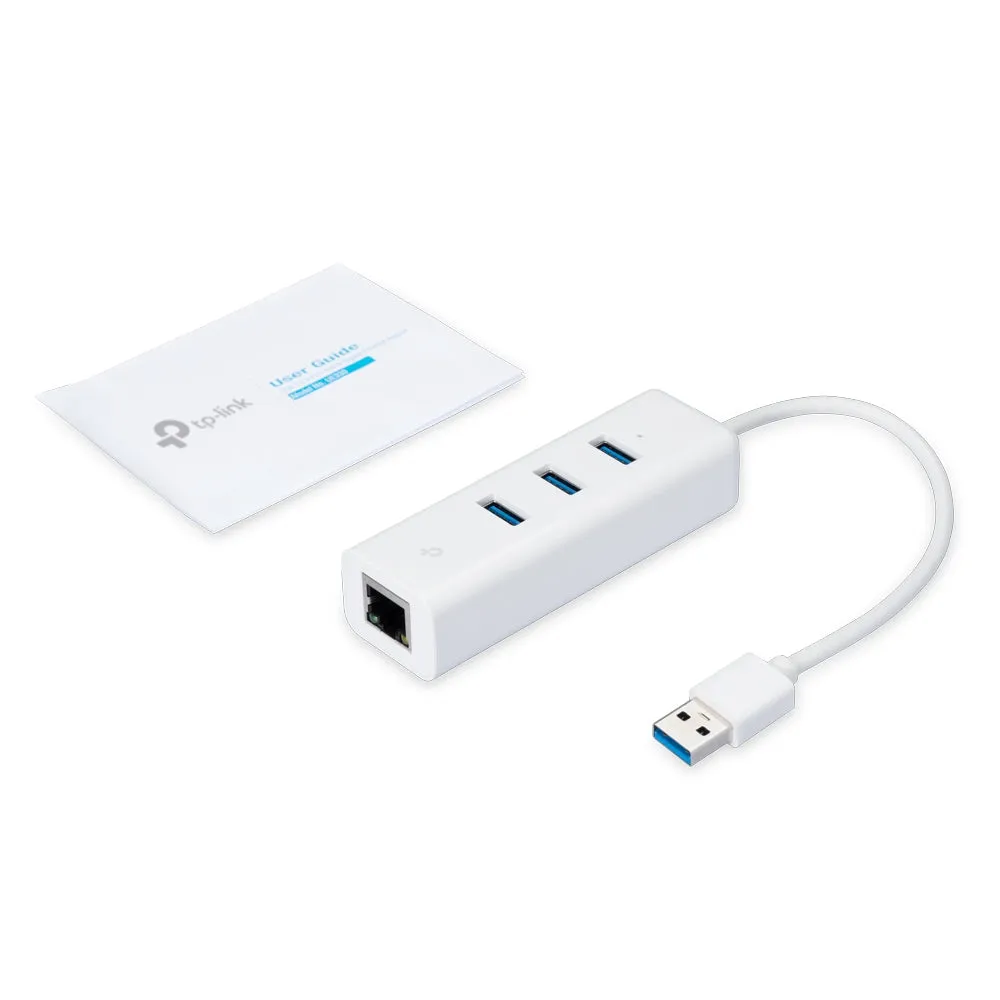 Tp-Link Network Adapter Ue330 - Usb 3.0 To Gigabit Ethernet