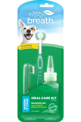 TropiClean - Oral Care Kit for Small/Medium Dogs