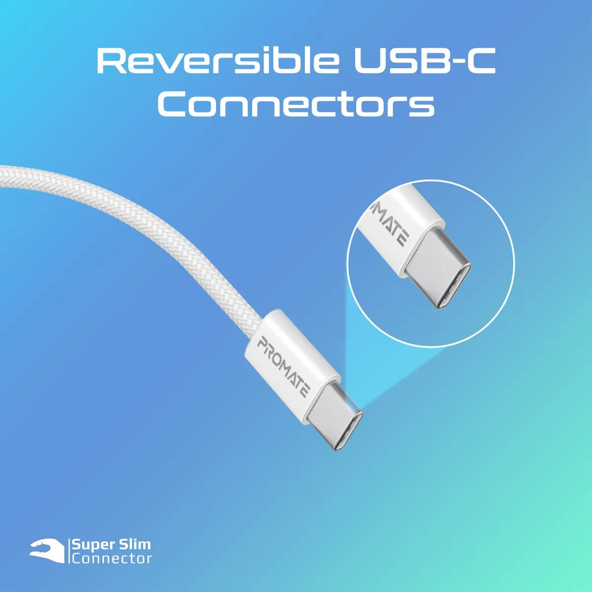 Ultra-Fast 60W Power Delivery USB-C cable