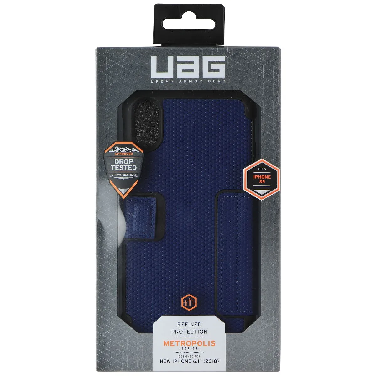 Urban Armor Gear UAG Metropolis Series Case for Apple iPhone XR - Navy