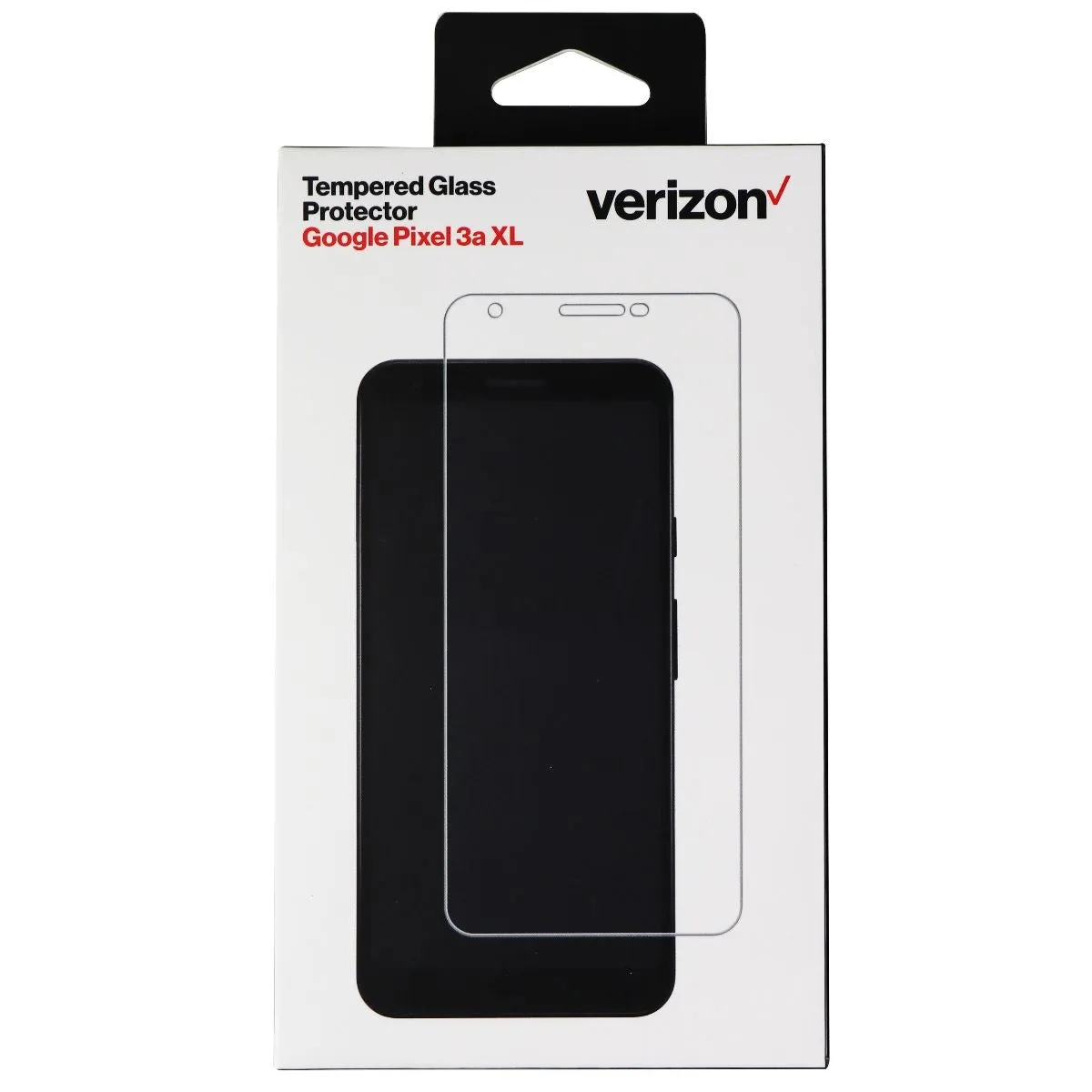 Verizon Tempered Glass Screen Display Protector for Google Pixel 3a XL - Clear