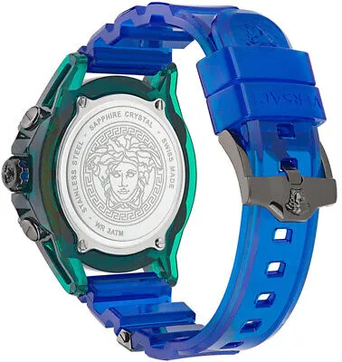 Versace Unisex Watch Chronograph Active Green VEZ701122