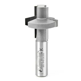 Wedge Tongue & Groove Router Bit | 15°x 1 1⁄4 Dia x 1 1⁄4 x 1⁄2" Shank | 55410 | 738685954102