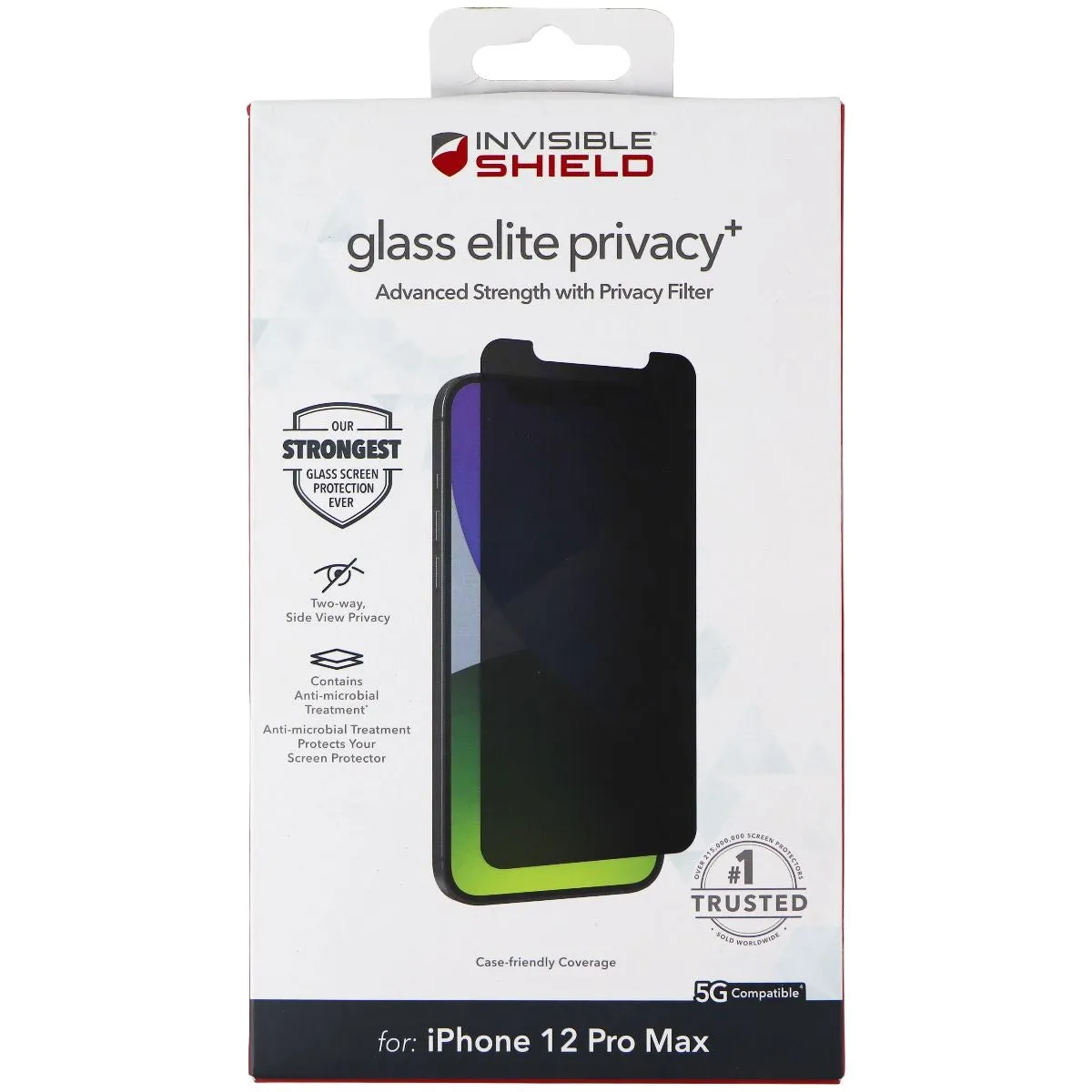 ZAGG (Glass Elite Privacy ) Screen Protector for iPhone 12 Pro Max